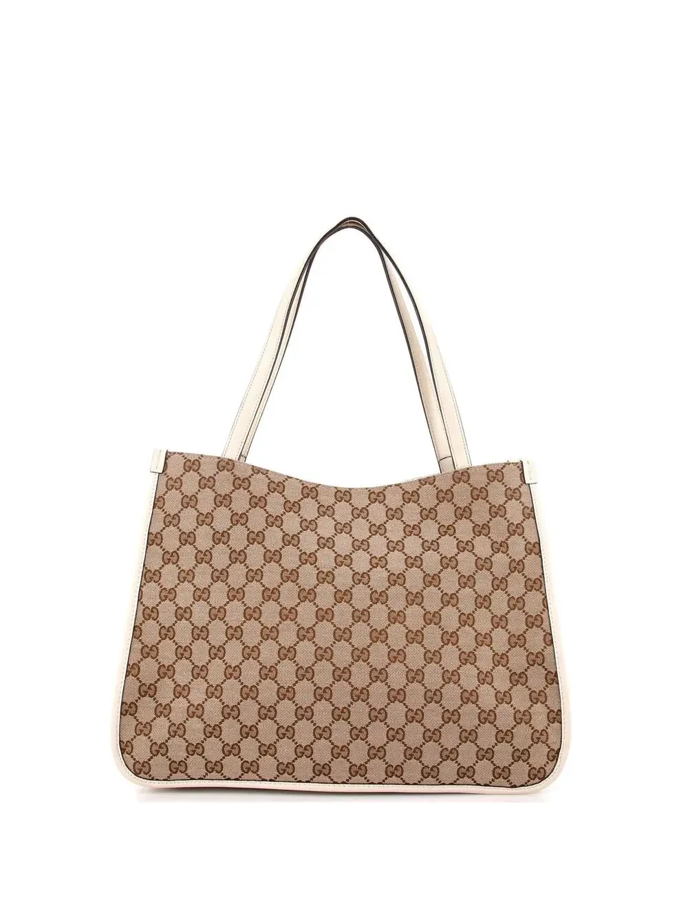 Gucci Horsebit Tote Gg Canvas With #340193G13B